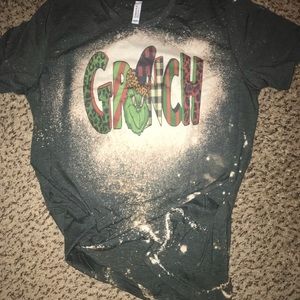 Bleach forest green grinch Christmas shirt
